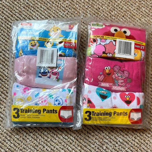 Sesame Street Accessories Nwt Baby Shark And Elmo Sesame Street 2t